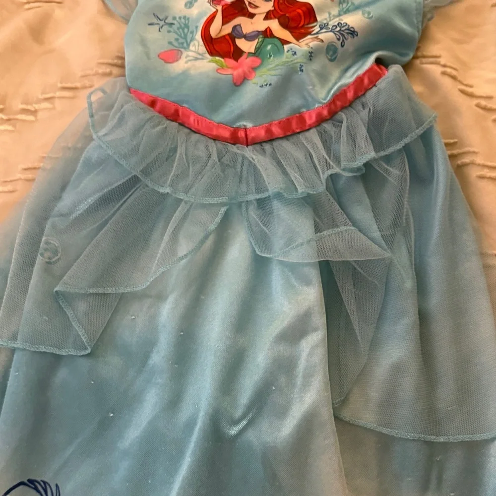 Blue Little Mermaid Nightgown - Picture 6 of 9